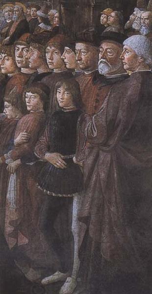 Sandro Botticelli Domenico Ghirlandaio,The Calling of the first Apostles,Peter and Andrew